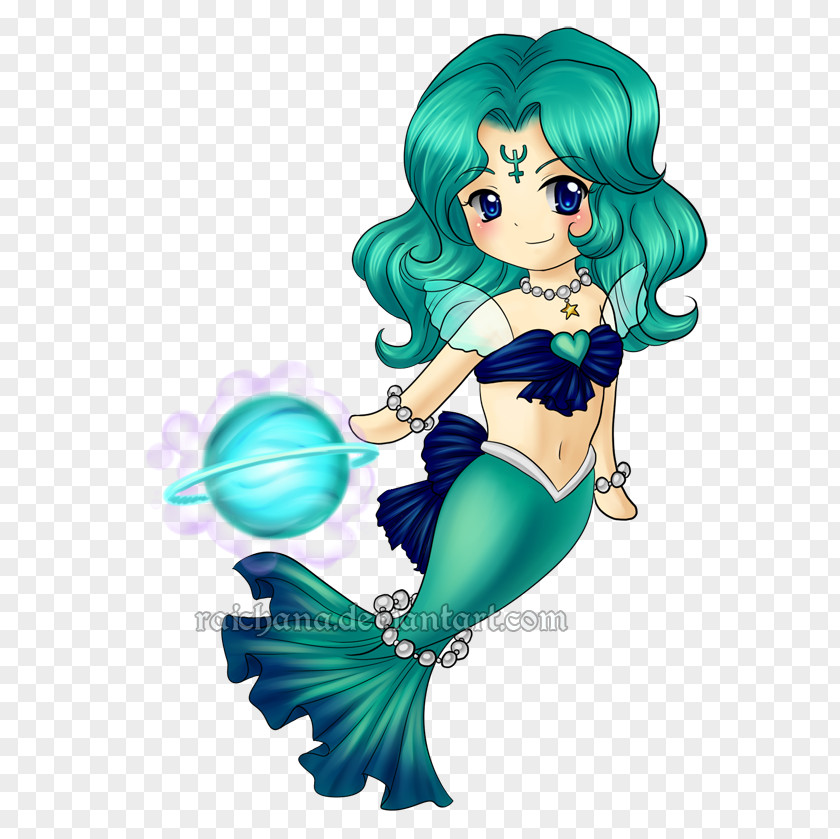 Mermaid Sailor Neptune Saturn Jupiter Mercury PNG