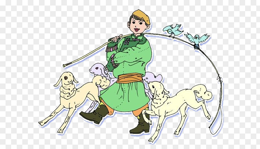 Shepherd Children Horse Homo Sapiens Cartoon Carnivora Illustration PNG