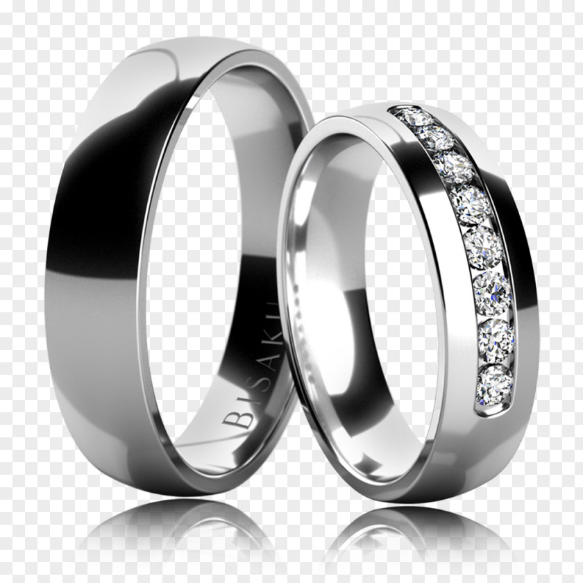 Wedding Model Ring Bisaku Engagement Gold PNG