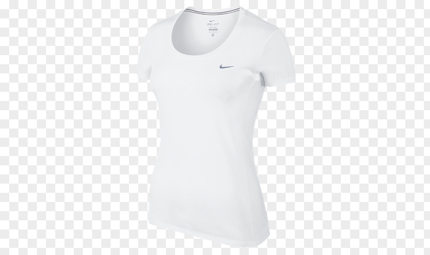 White Short Sleeve T-shirt Dri-FIT Sportswear Nike PNG