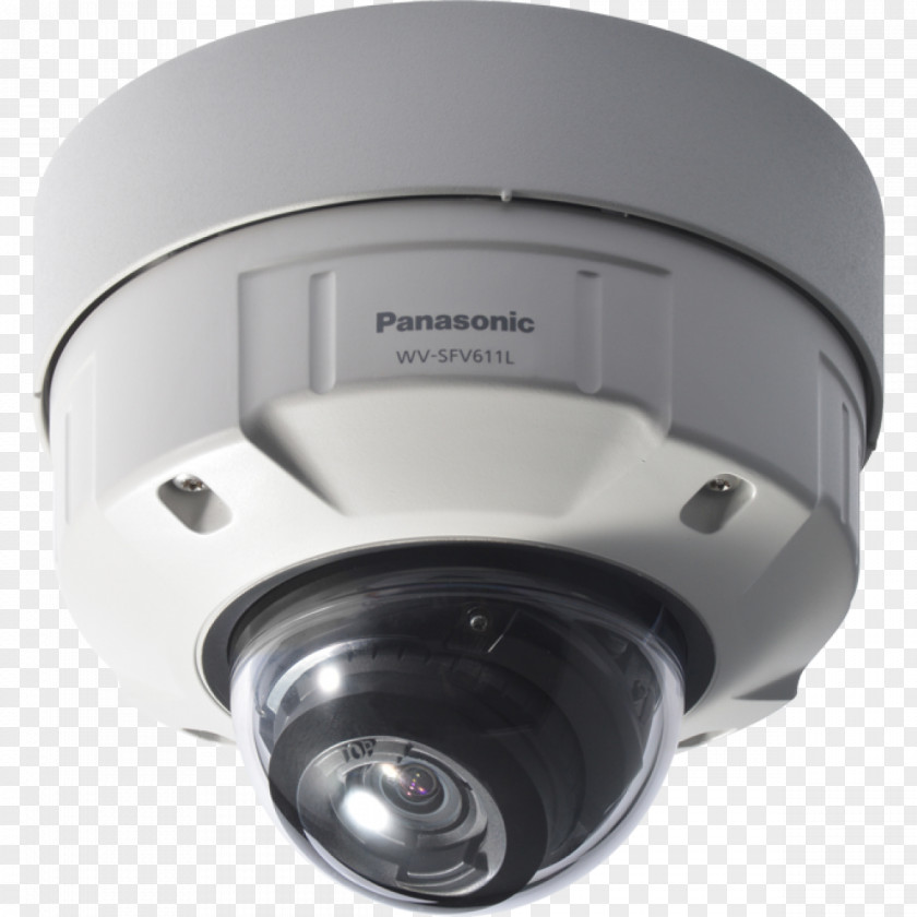 Camera Panasonic WV-SFV611L 720p Outdoor Vandal Dome IP 1080p PNG