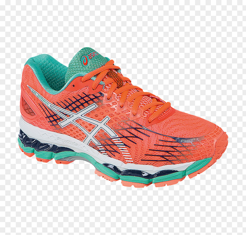 Colorful Running Shoes For Women ASICS Women's Gel-Nimbus 17 Onyx/Purple/Mint US Size Sports Nike PNG