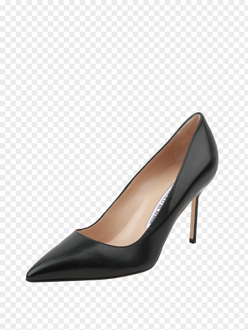 Female Black High Heels Manolo High-heeled Footwear Shoe Designer PNG