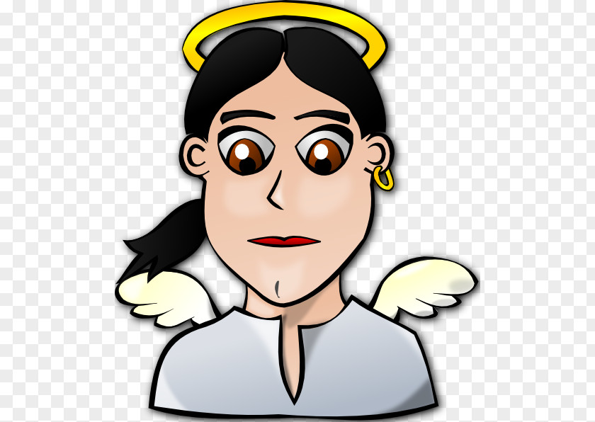 Funny Asian Faces Angel Face Smiley Clip Art PNG