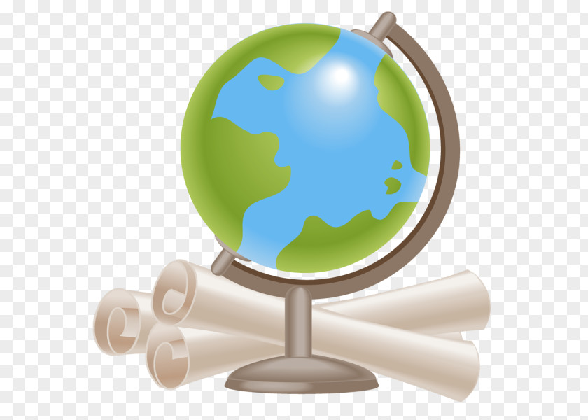 Globe World Map Image PNG