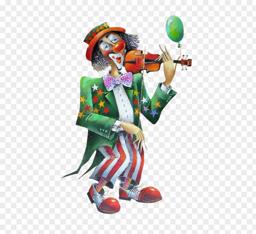 The Clown Of Violin PNG