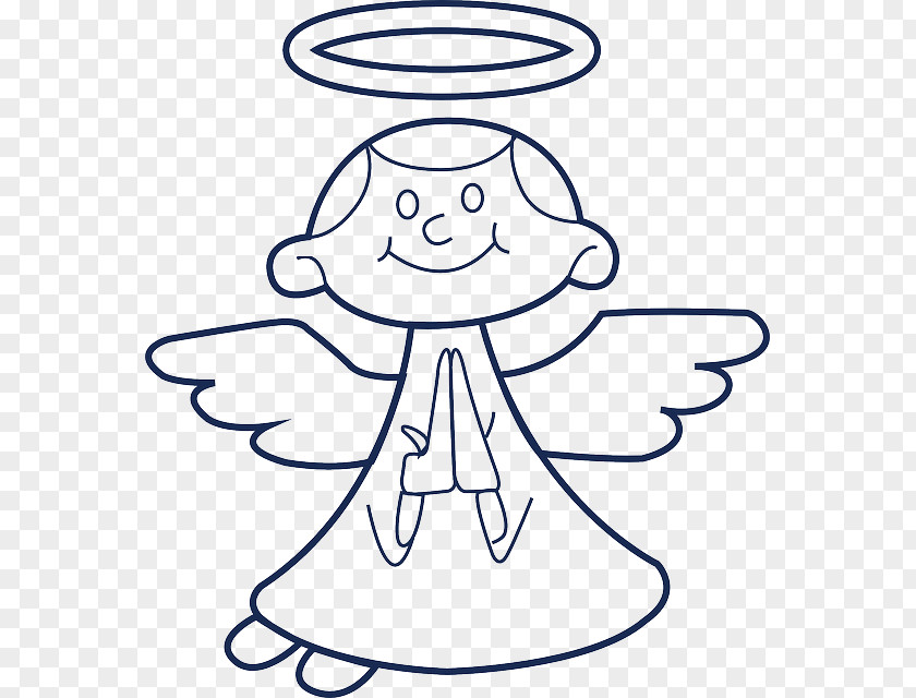 Angel Clip Art Image Prayer Openclipart PNG
