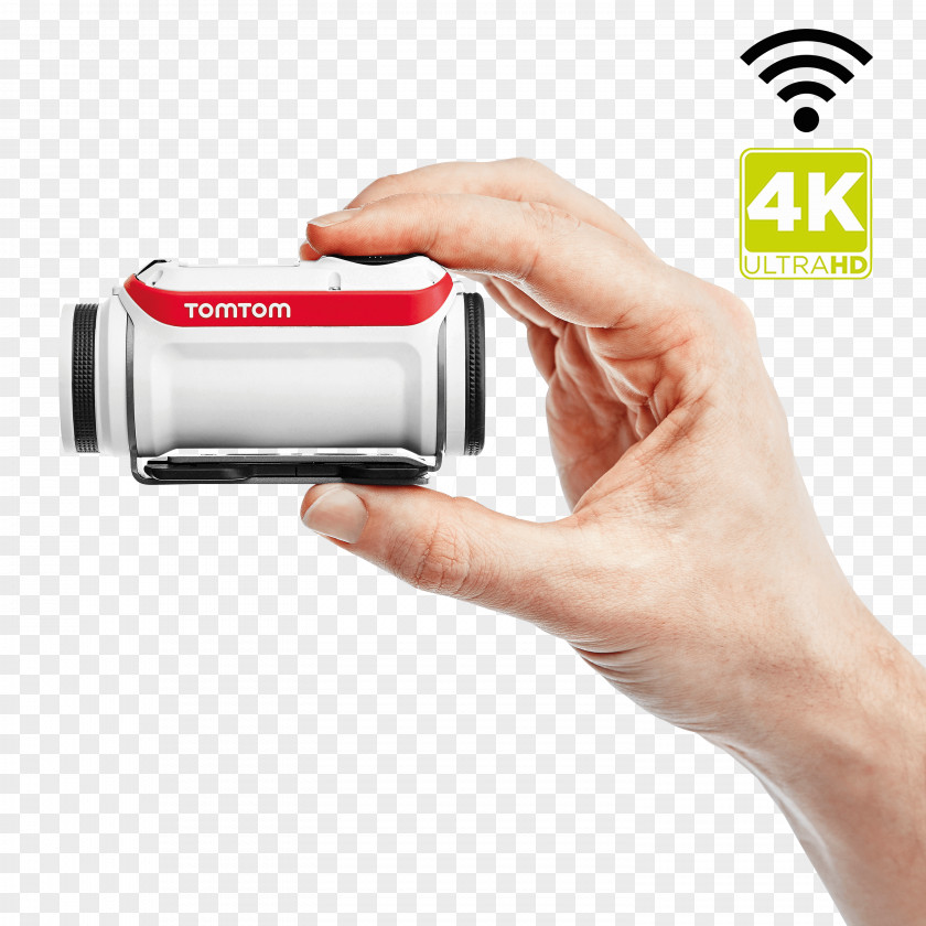 Camera TomTom Bandit Action Video Cameras 4K Resolution PNG