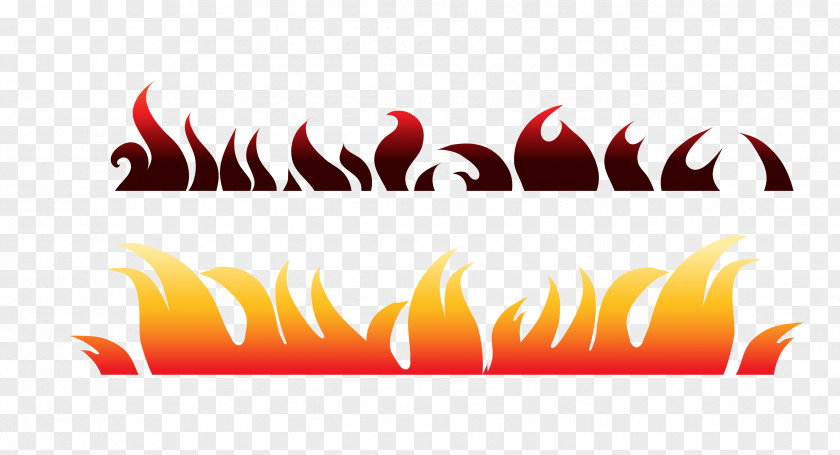 Flame Title Box PNG