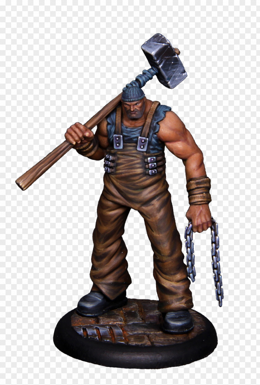 Mercenary Figurine PNG