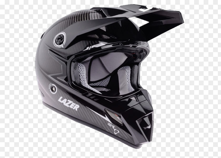 Moto Cross Motorcycle Helmets Carbon Lazer PNG