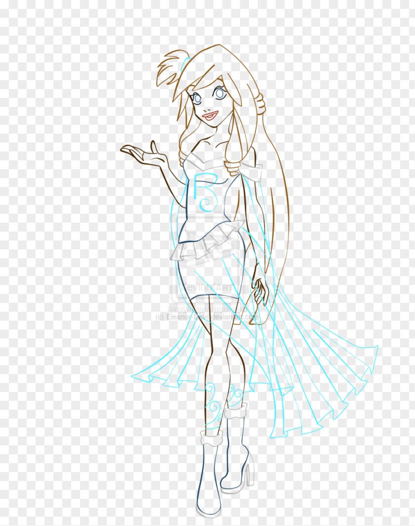 Woman Sketch Illustration Fairy Human PNG