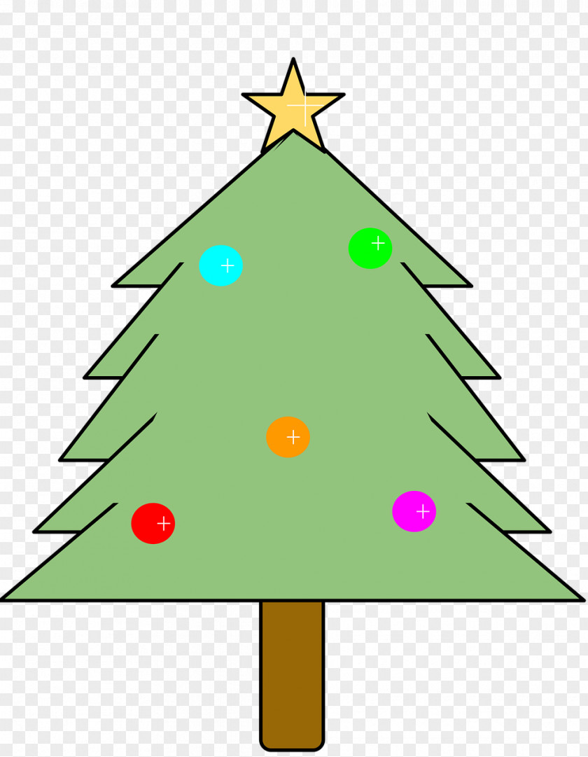 Christmas Tree Spruce Clip Art Fir Ornament PNG