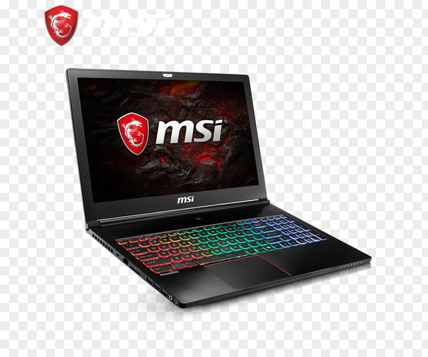 Laptop Kaby Lake MSI GS73VR Stealth Pro GS63 PNG
