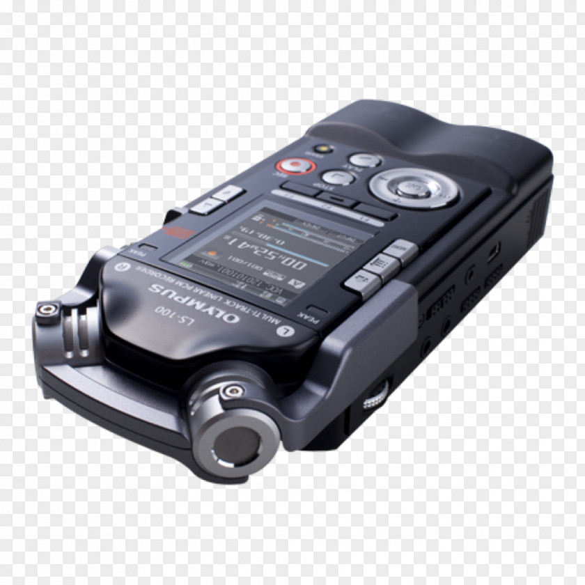 Microphone Olympus LS-100 Audio Sound Recording And Reproduction PNG