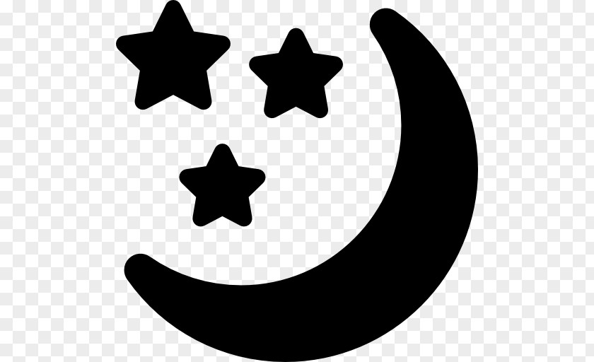 Moon Star And Crescent Symbol PNG