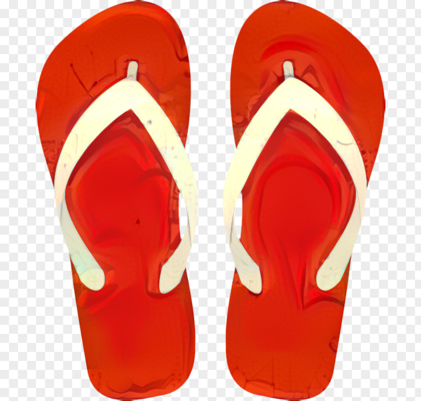 Orange Red Havaianas Logo PNG