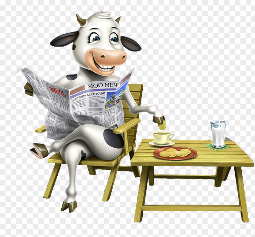 See Creative Cow Newspaper Cattle El Perixf3dico PNG