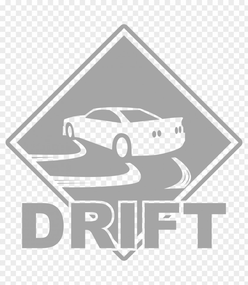 Car Drifting Sticker Decal PNG
