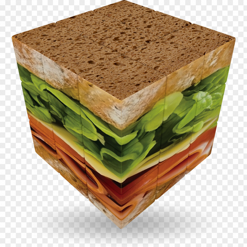 Cube Jigsaw Puzzles V-Cube 7 Rubik's Sandwich PNG