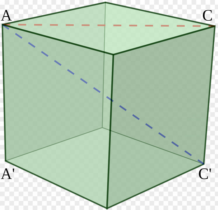 Cube Space Diagonal Face Hypercube PNG