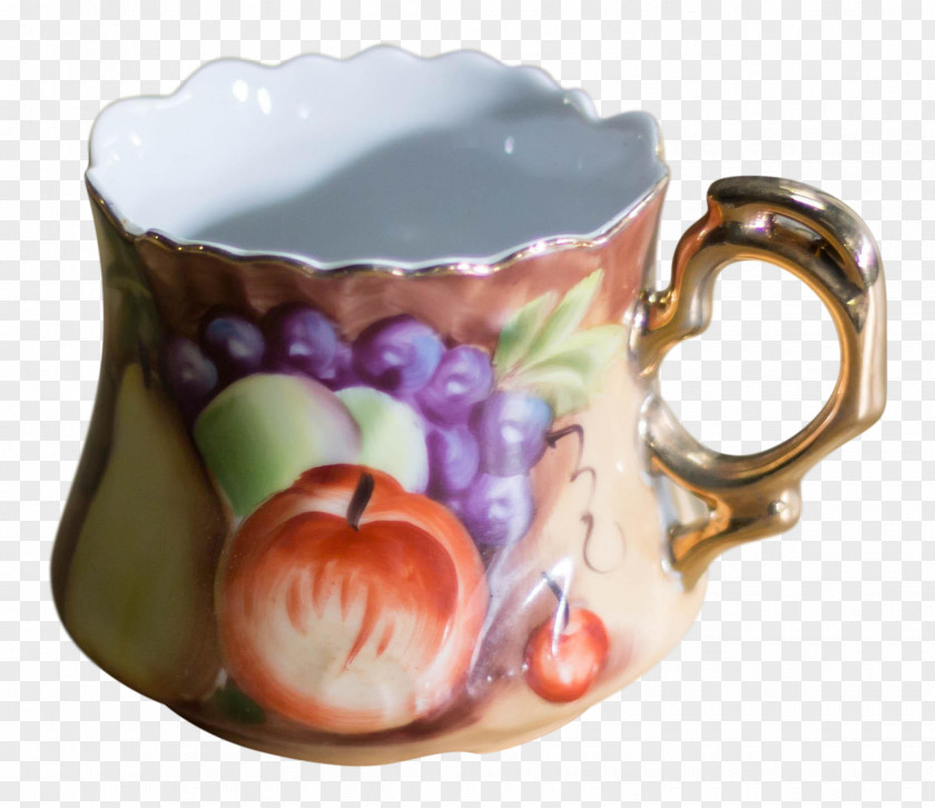 Mug Coffee Cup Saucer Porcelain PNG