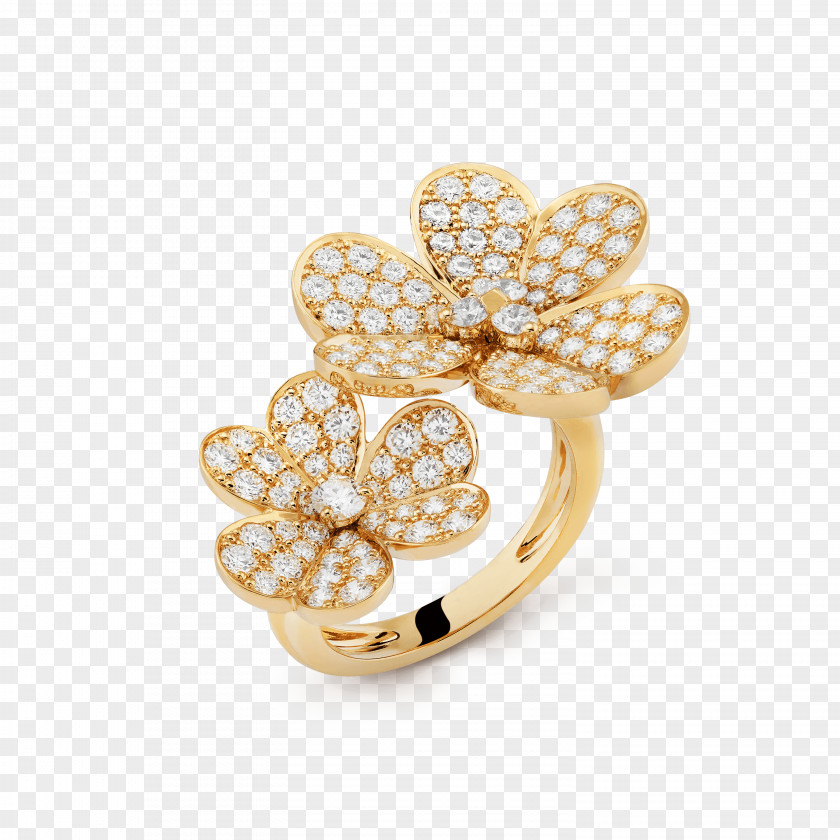 Ring Earring Van Cleef & Arpels Jewellery Gold PNG