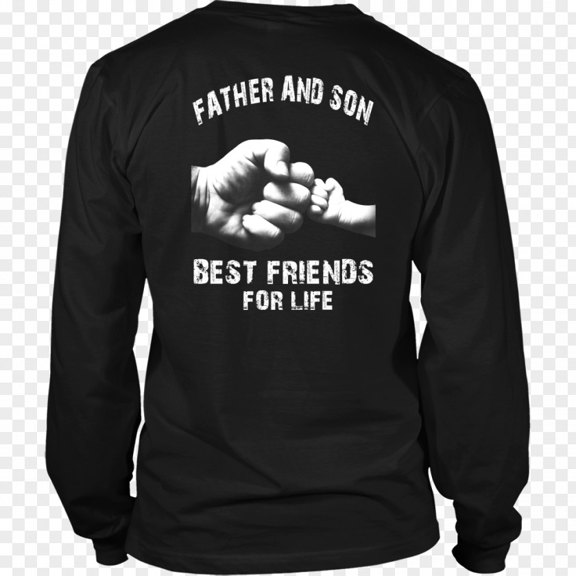 Best Friend Sweatshirts T-shirt Hoodie Father Clothing PNG