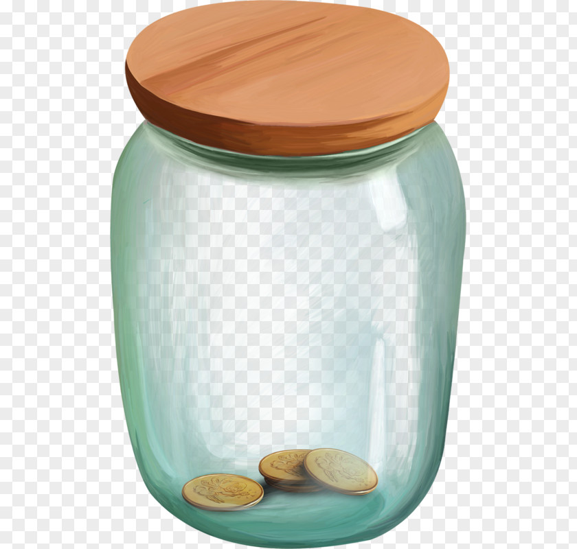 Change Jar Coin Currency Glass PNG
