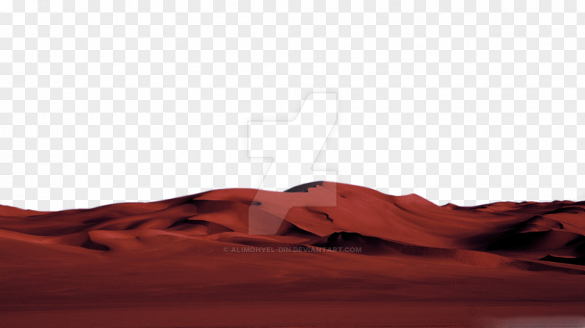 Desert File Red Sky Pattern PNG