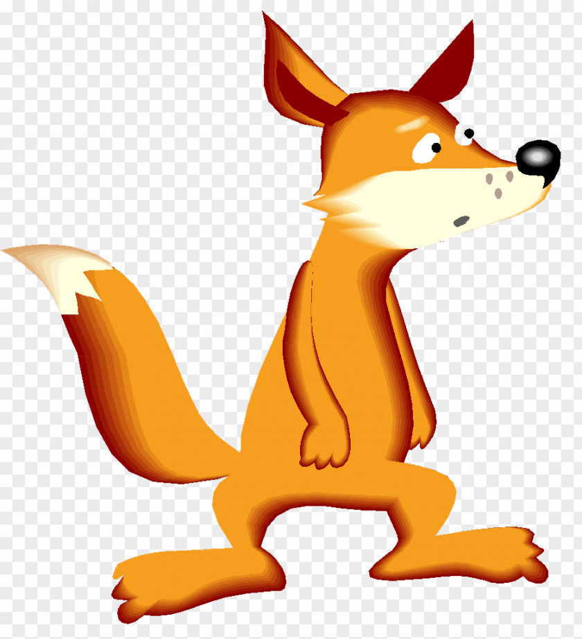Dog Red Fox Animaatio PNG