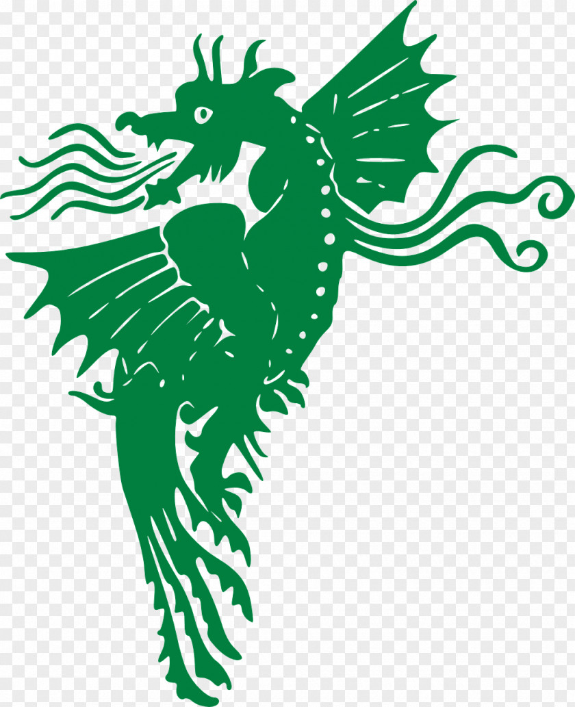 Pisces Chinese Dragon Clip Art PNG