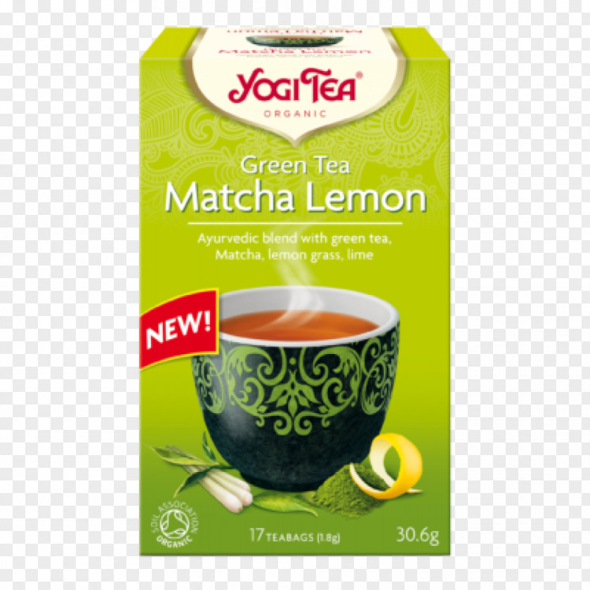 Green Tea Matcha Yogi Iced PNG
