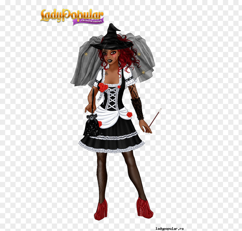 Model Lady Popular Fashion Clothing Costume Game PNG