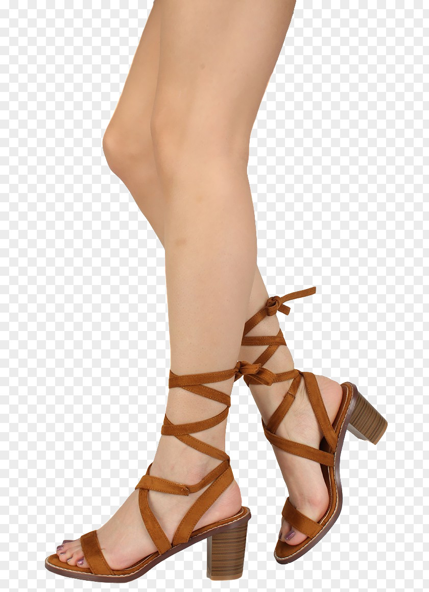 Platform Shoes High-heeled Shoe Calf Boot Sandal PNG
