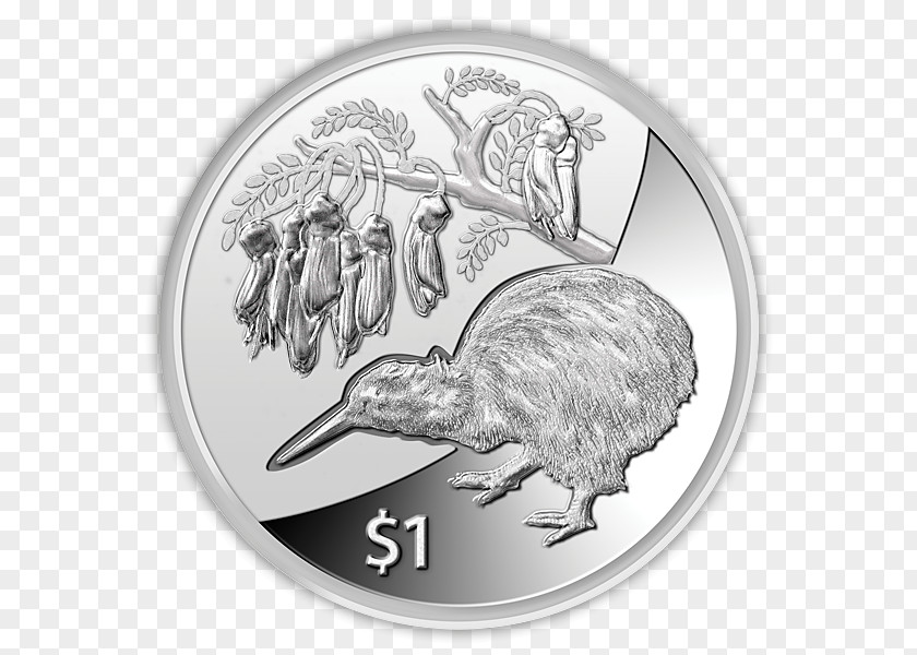 Silver Coin New Zealand Bullion PNG
