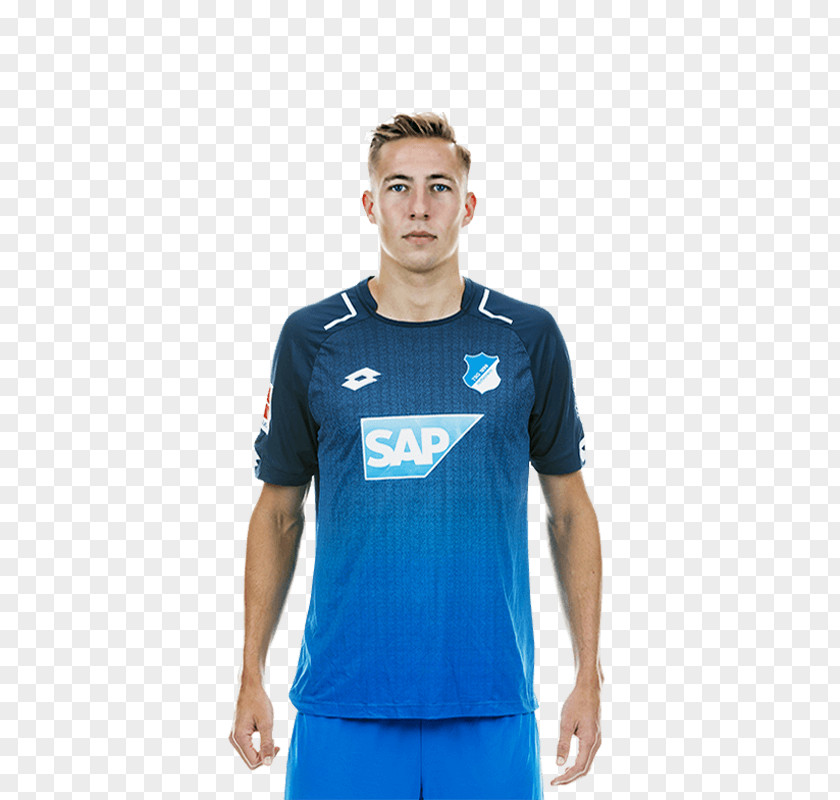 Andrej Kramaric Justin Hoogma TSG 1899 Hoffenheim Jersey 2017–18 Bundesliga Adidas PNG