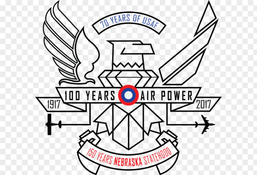 Birthday Offutt Air Force Base 55th Wing United States Anniversary PNG