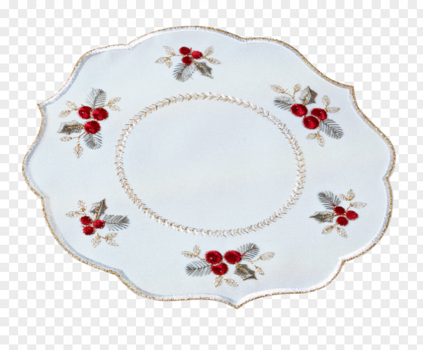 Tablecloth Tableware Plate Platter Porcelain PNG