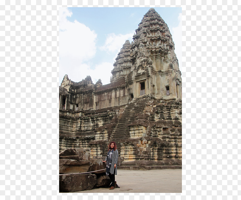 Unesco World Heritage Site Angkor Wat Hindu Temple Archaeological PNG