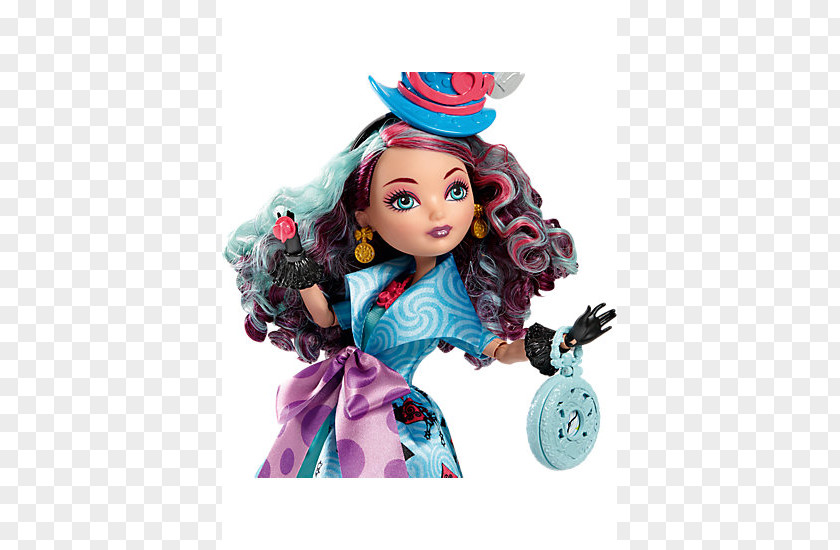 Doll Ever After High Way Too Wonderland Madeline Hatter Legacy Day Apple White Toy PNG