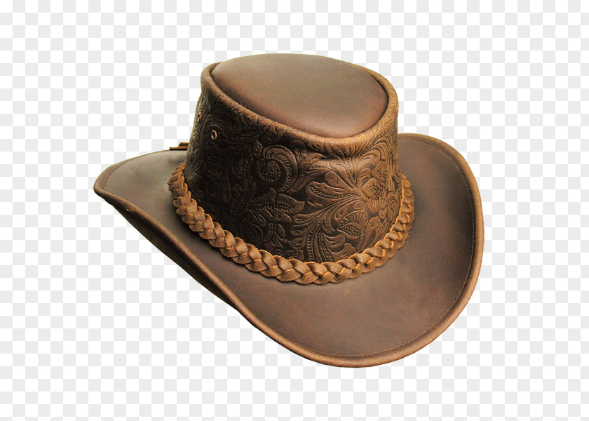 Hat Cowboy Leather Cap PNG