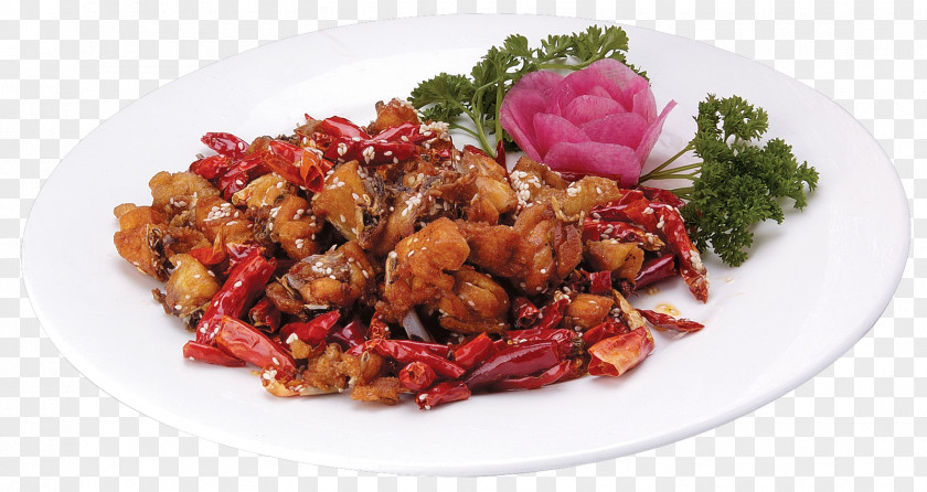 Leshan Spicy Chicken Laziji Geleshan Meat PNG