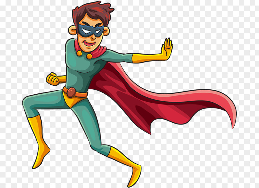 Superman Superhero Cartoon PNG