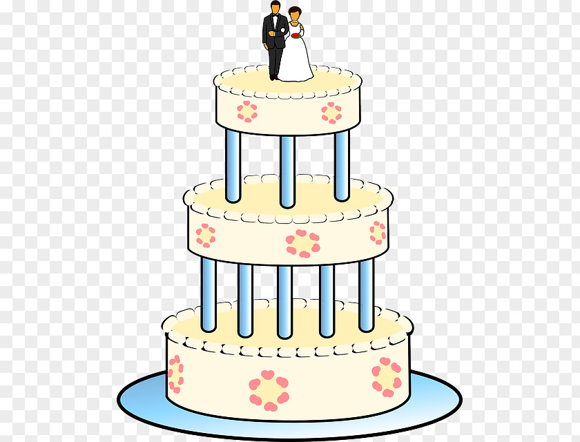 Wedding Cake Layer Decorating PNG
