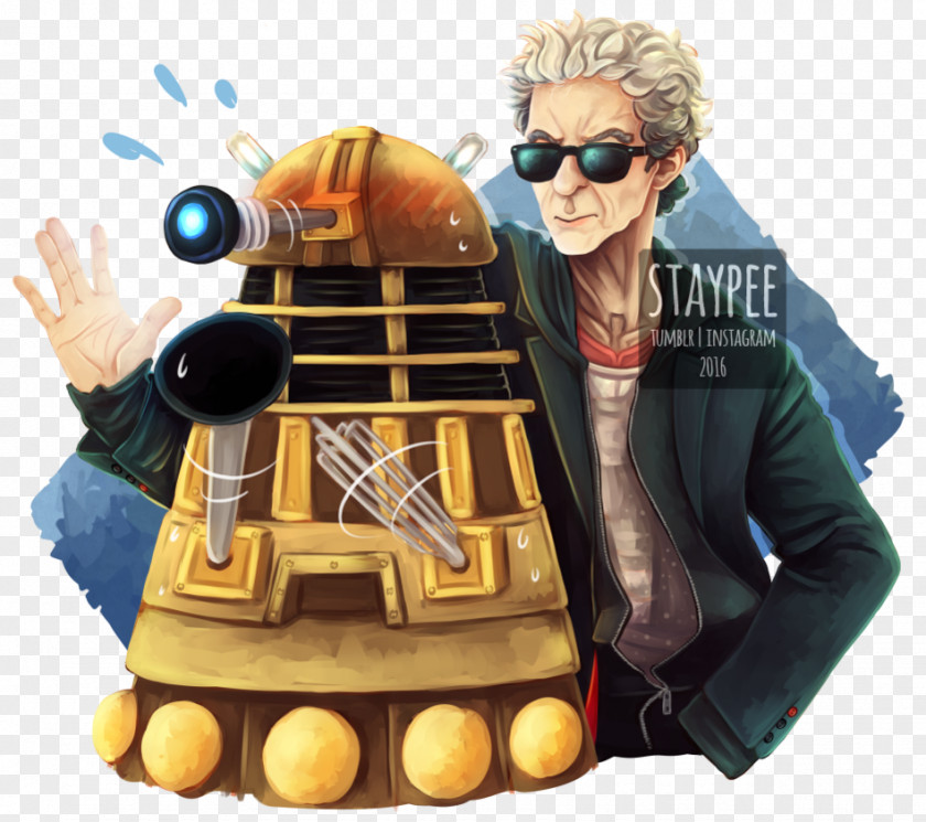 Explain Tenth Doctor Twelfth Clara Oswald TARDIS Dalek PNG