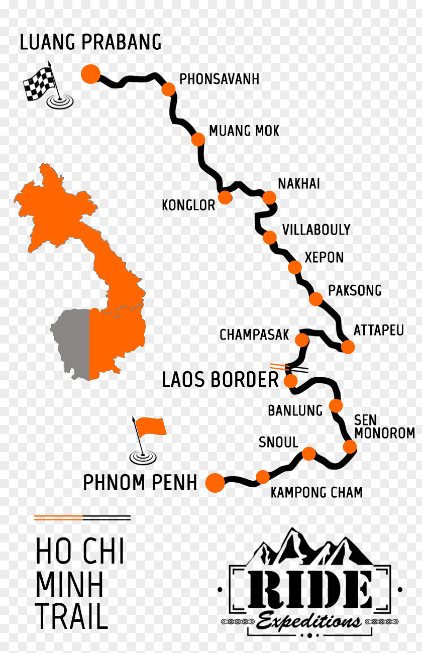 Ho Chi Minh Trail City Cambodia Laos PNG