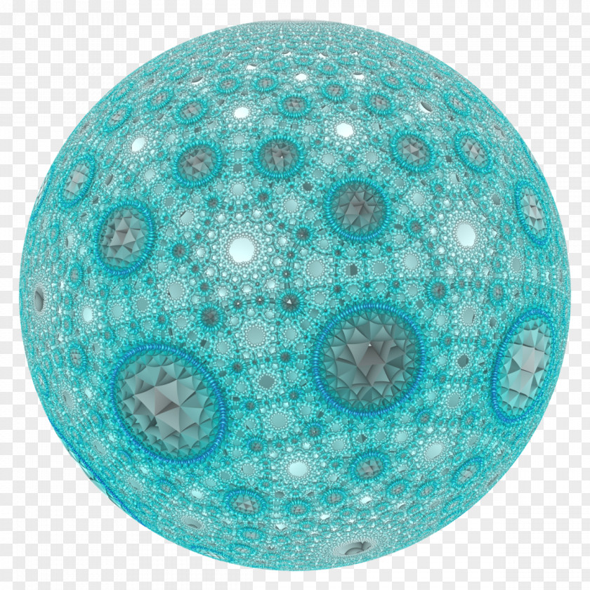 Honeycomb Turquoise Teal Circle Sphere Glitter PNG