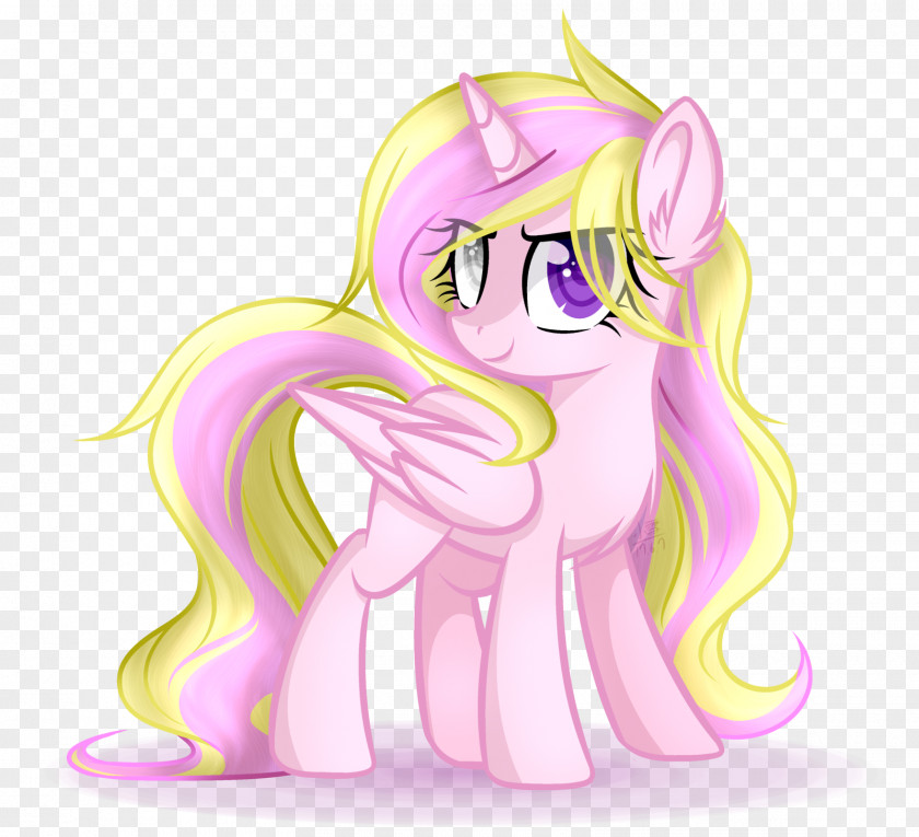 Unicorn Horse Pink M Cartoon PNG