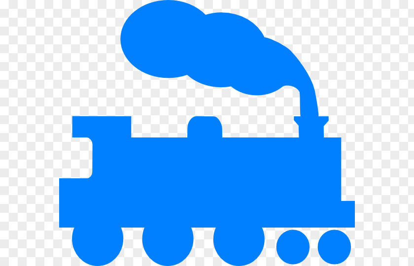 Cartoon Train Rail Transport Steam Locomotive Clip Art PNG
